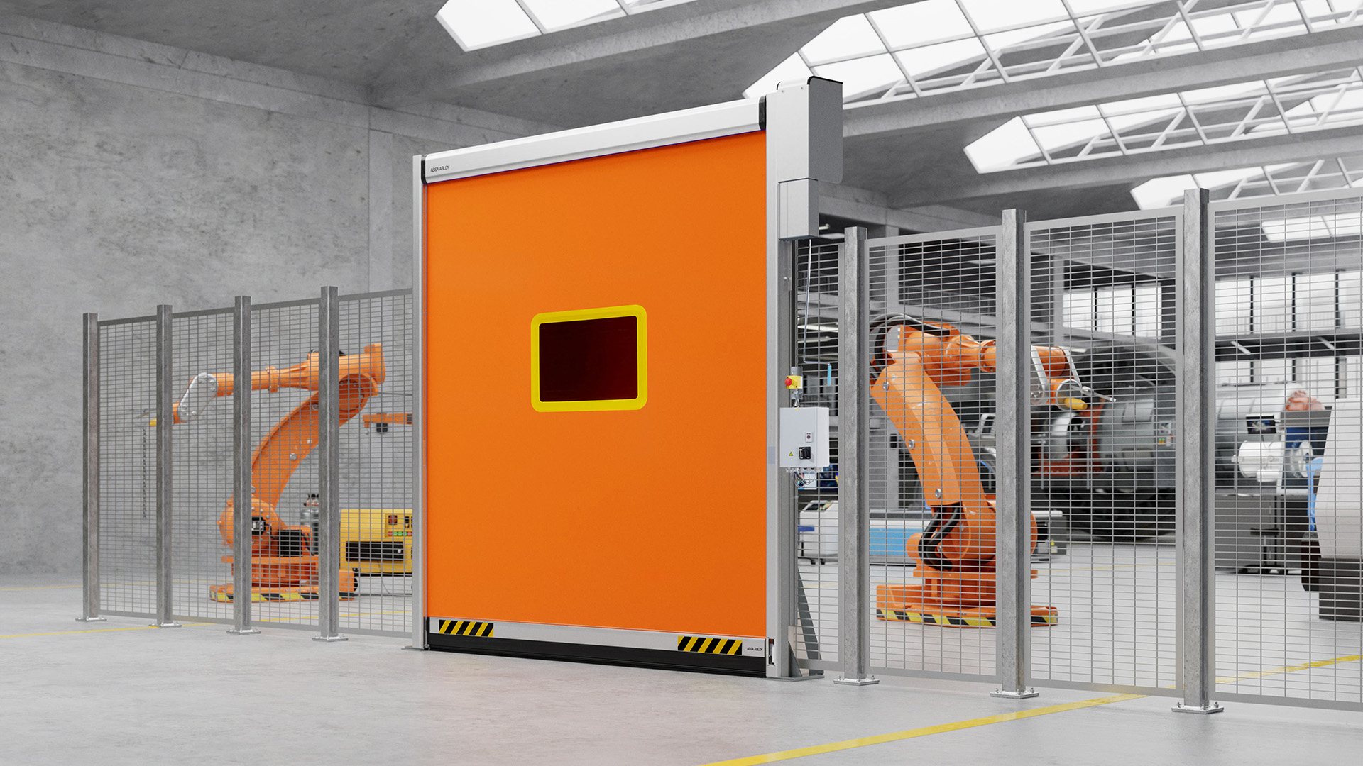 ASSA ABLOY RP400 highspeed machine protection door